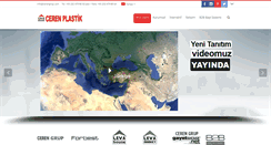Desktop Screenshot of ceren-plastik.com